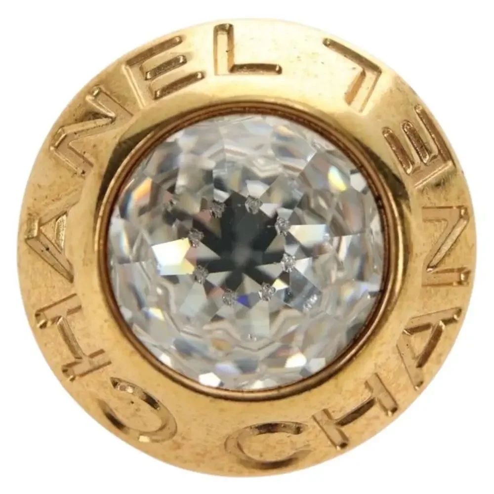 Chanel CC Earring Gold